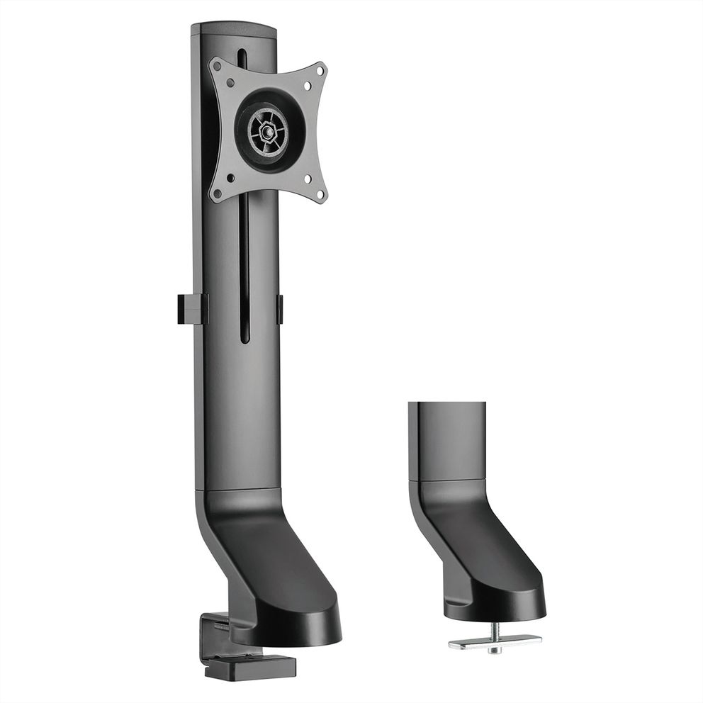 VALUE 17.99.1179 Single Monitor Arm, Sit-Stand Workstation Compatible, 3 Joints