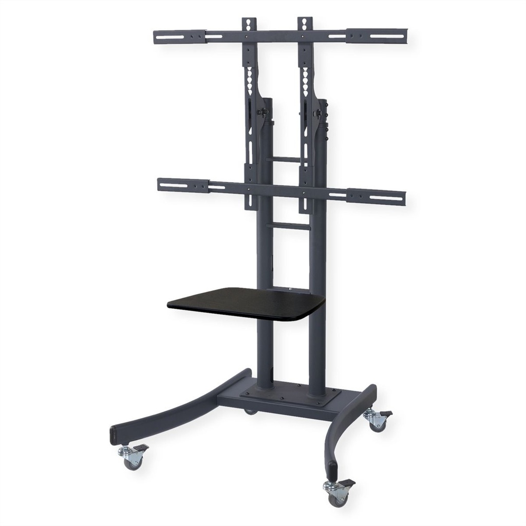 Roline 17.99.1165 - Support TV mobile, 32 ... 100&quot;, 125kg, noir