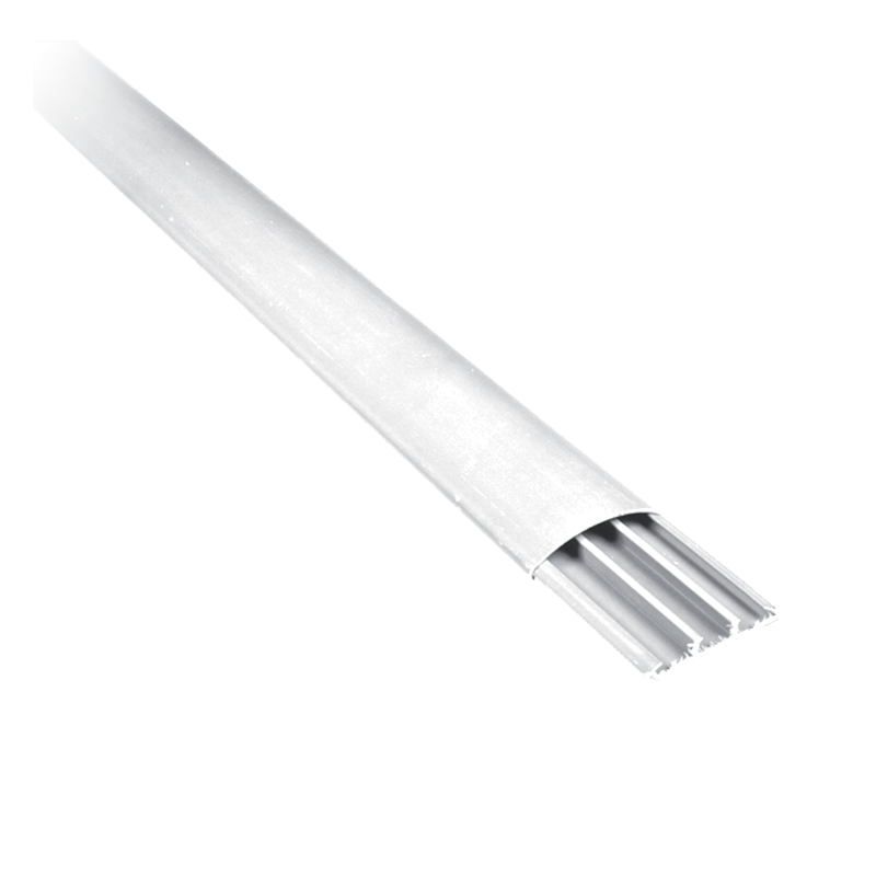 50x12 PVC OVERFLOOR TRUNKING GREY Bar 2m