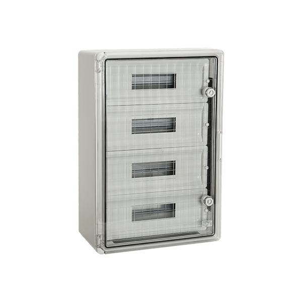 ELMARK Coffret  ABS IP65 SURFACE AVEC COUVERT 60:Modules  5324060190