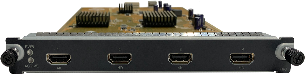 HIKVISION DS-C10S-HI4T-HD Input Board