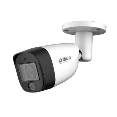 DAHUA DAHUA HAC-HFW1200CM-IL-A 2MP Smart Dual Light HDCVI Fixed-focal Bullet Camera 2.8mm Caméra Bullet HDCVI intelligente à double éclairage 2 MP à focale fixe 2,8 mm