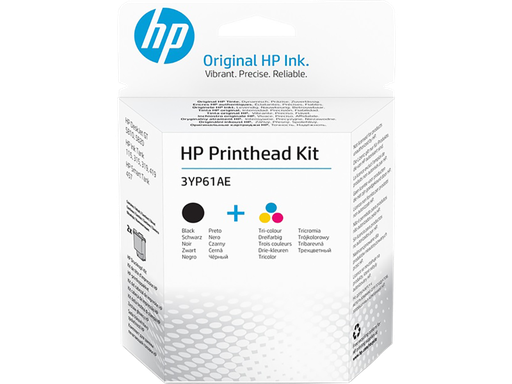 HP 3YP61AE - Tète d'impression 2-pack - colour (CMY)+black