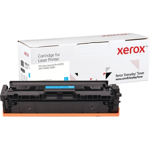 HP 207A Cyan Xerox  Toner  Alternative for HP 207A - Black  1250Pages - 1 Piece LaserJet toner cartridge (W2210A) for Color LaserJet Pro M255dw, M255nw, MFP M282nw, MFP M283fdn, MFP M283fdw