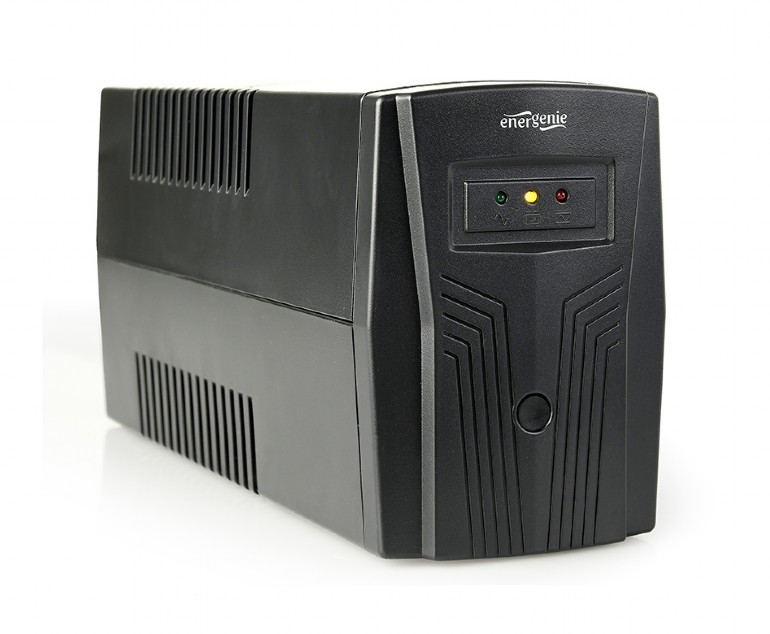 Energenie-Gembird EG-UPS-B650 650 VA &quot;Basic 650&quot; UPS, Shuko output sockets, black