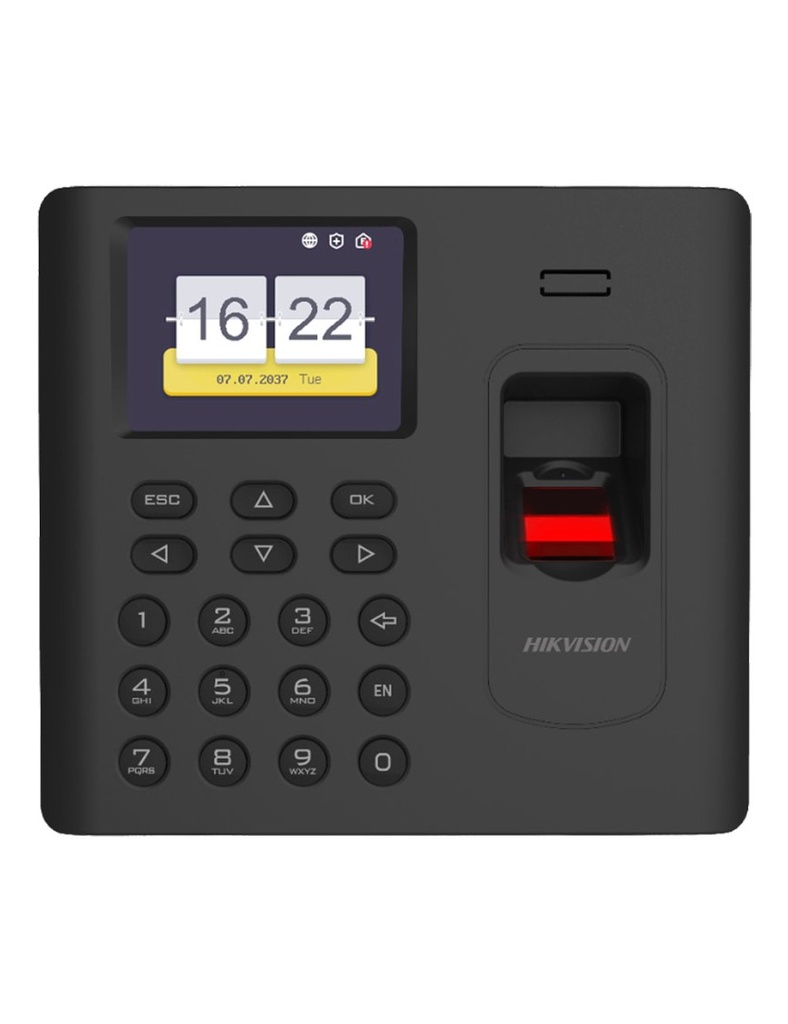 HIKVISION K1A802/E-M (EM/MF) Card, Fingerprint Lecteur biométrique autonome de présence