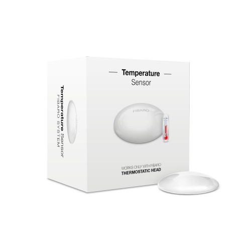 FIBARO FGBRS-001 - Sonde déportée pour tête thermostatique Fibaro FGT-001 &quot;The Heat Controller&quot;