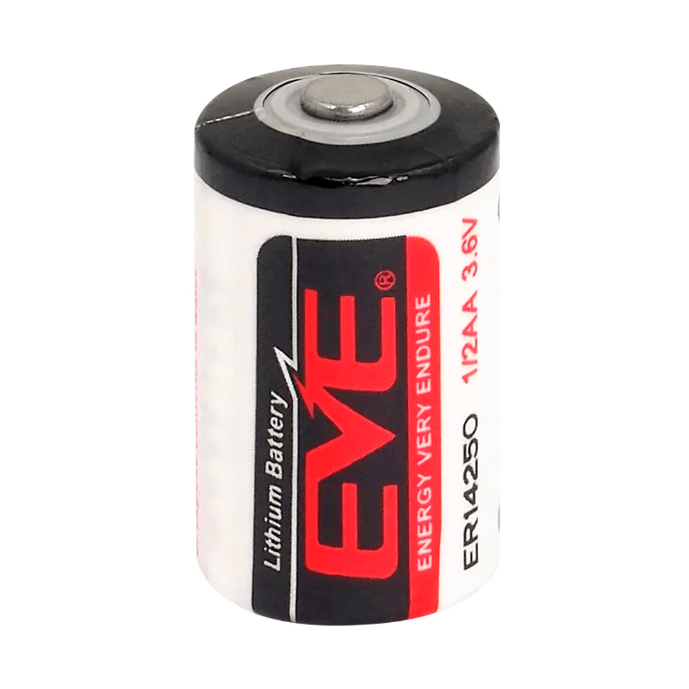 EVE Pile Lithium ER14250 1/2AA  (3.6 V 1.2 Ah) - Remplace SAFT LS14250 