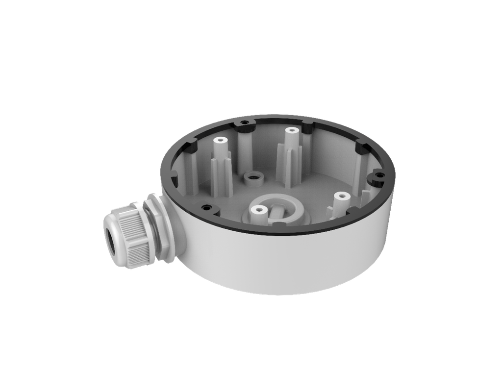 Hikvision DS-1280ZJ-DM46 Boîte de jonction pour caméras dôme - Alliage d'aluminium - 37.22 (H) x 120 (φ) mm - 250 g