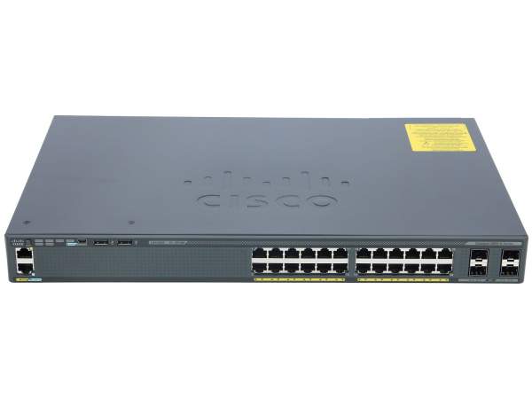 Cisco - WS-C2960X-24TS-LL - Catalyst 2960-X 24 GigE, 2 x 1G SFP, LAN Lite Reconditionné