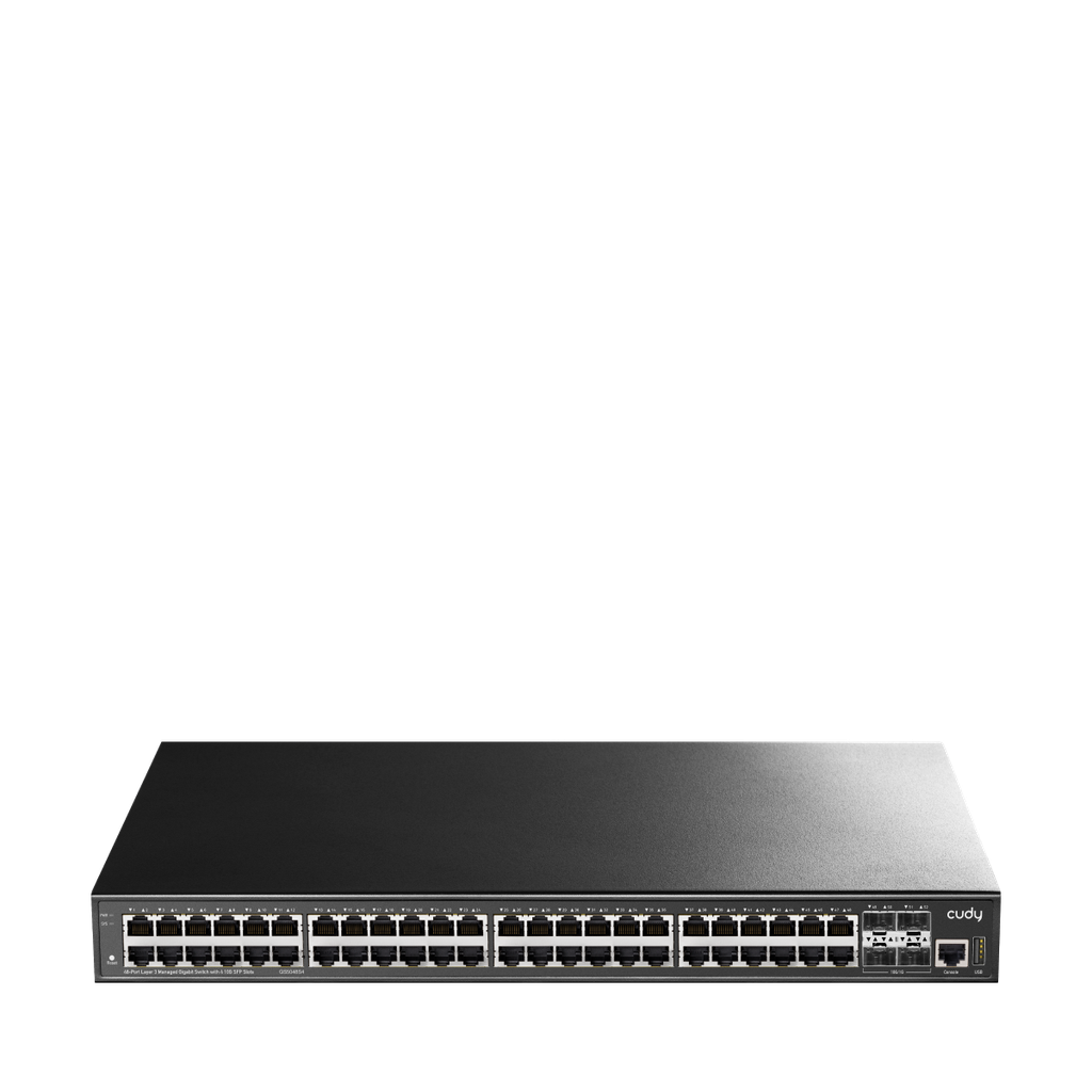 Cudy GS5048S4 48-Port Layer 3 Managed Gigabit Switch with 4 10G SFP Slots