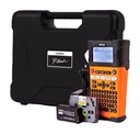 Brother P-touch PT-E310BTVP Étiqueteuse électronique industrielle - Thermique directe - 20 mm/s Mono - 180 dpi - Ruban, gaine thermorétractable Max 18 mm - Écran LCD - Batterie, Adaptateur secteur - Lithium Ion (Li-Ion) - Battery - Orange