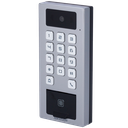 DS-K1T502DBFWX-C Contrôle d'accès avec caméra IP65 IK09 Empreinte digitale, carte MF DESFire, QR et code PIN