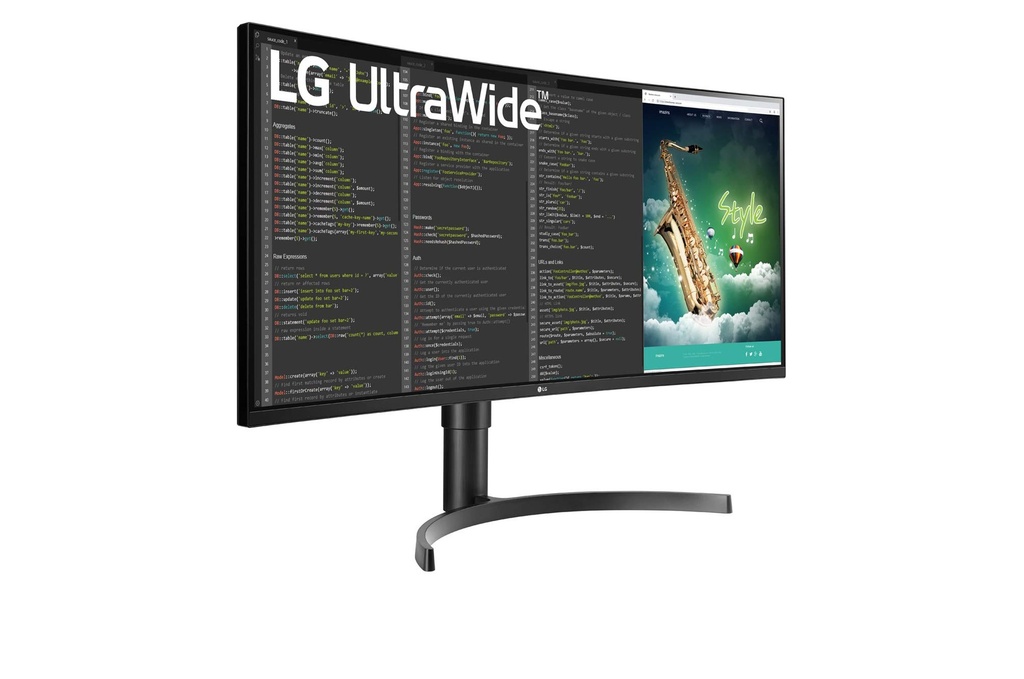 LG35WN75C-B LG Moniteur incurvé UltraWide™ QHD HDR VA de 35 pouces