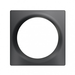 [FG-Wx-PP-0001-8] Plaque de finition Fibaro WALLI Simple - Anthracite