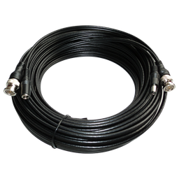 Câble coaxial combiné - RG59 + DC - Vidéo/Alimentation - Connecteur BNC (mâle à mâle) et DC (mâle à femelle)