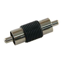 [CON-RCA02] Connector - RCA male - RCA male - 34 mm (D) - 9 mm (W) - 5 g