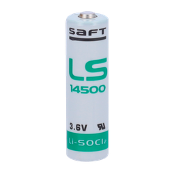 [BATT-LS14500-S] Saft - Pile AA / LS14500 - Voltage 3.6 V - Lithium - Capacité nominale 2600 mAh
