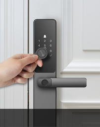 [ACS-DOOR-SMART04] Anviz UL3-BT-SN-V2 Serrure intelligente ANVIZ Ultraloq Empreintes digitales, clavier et Bluetooth