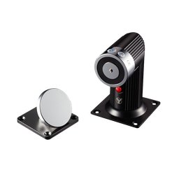 [ACS-DOOR-AC03] YD-606 Arrêt de porte de secours - Force de maintien jusqu'à 50Kg - Spécial pour une installation au sol - Bouton de fermeture manuelle - Convient pour portes simples et doubles - DC12/24V
