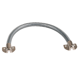 [DLK-403B] Tube Flexible pour le passage des câbles - Apte pour tout type de portes - protège les câbles de dommages possibles - Matériel ondulé métallique - Dimensions 410(Al) x 40(Fo) x 13(An) mm