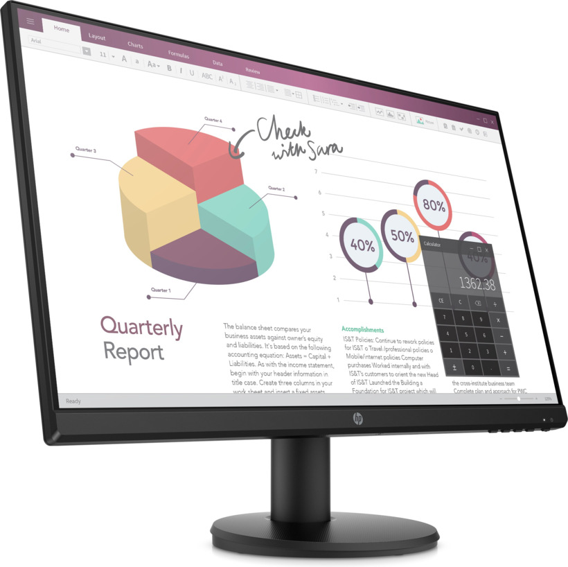 HP P24v G4 23.8p IPS FHD Monitor | PROTEC IT Network & Security