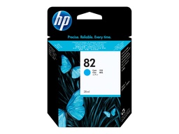 [INK-HP82C] HP 82 original Ink cartridge C4911A cyan standard capacity 69ml 1-pack