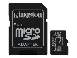 [FLASH-SD32G] KINGSTON 32GB micSDHC Canvas Select Plus