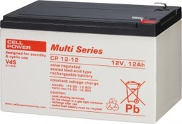 [BATT12-12V] Cellpower CP 12 – 12   Battery 12V-12Ah  -Dim 151x98x98mm
