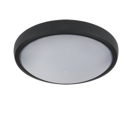 [95BELED12BL] LED LAMP OVAL ETANCHE 12W BLACK IP54