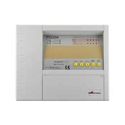 [FX2204] FX2204 Centrale 4 zones Cooper Conventionnel Max 32 Detecteur/Zone 1km/Zone