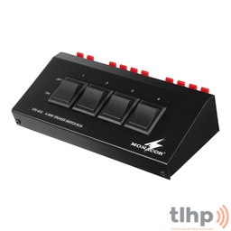 [SPS-40S] SPS-40S-PUPITRE COMMUTATION HP Pour relier jusqu'e 4 paires d'enceintes (4-8 ?) e une sortie d'amplificateur stereo