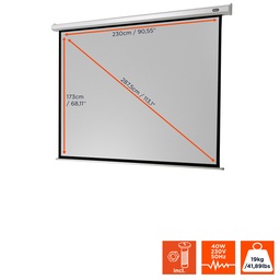 [1090037] CELEXON Ecran de projection motorise Diagonal 300cm 240cm x 180cm