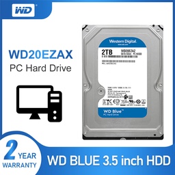 [HDSATA-0315] 2TB HDD Western Digital WD Blue SATA 3.5In