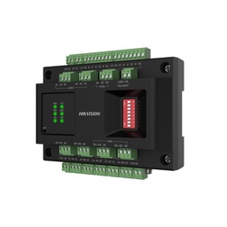 [DS-K2M002X] DS-K2M002X Le module  prend en charge le contrôle de deux portes. Il peut être connecté à un contrôleur d'accès via RS-485.
