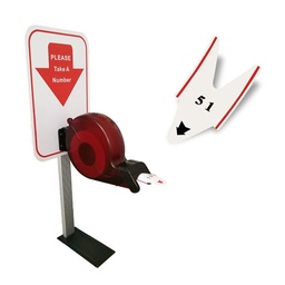 [FA-SUP] Poteau support pour Dispenseur de ticket
