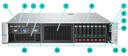 [DL380G9-REF] HP ProLiant DL380 Gen9 - Intel Xeon E5-2670 V3 - 32GB - DDR4 2400MHz -  3 x 600GB - SAS-3 HDD - 1 x 10GbE (Dual Port) - 2 x HP Hot-Swap Platinum PSU 500W