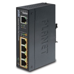 [PL-IPOE-E174] PLANET IPOE-E174 - IP30 Industrial 1-Port 60W (-40 to 75 C) Extender POE+ Gigabit 4-Port POE+