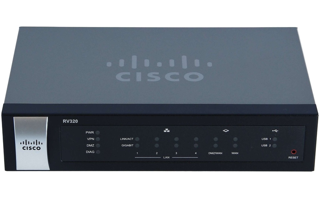 Cisco Small Business RV320 Dual WAN VPN Router 4-port switchGigabit ...