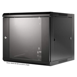 [ARM-12U-713863] Intellinet 713863 - Armoire 19 12U-600mm Profondeur Noir Panneaux latéraux amovibles