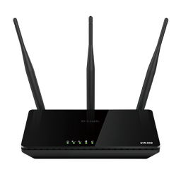 [WLAN05] D-Link DIR-809 Wireless AC750 Dual Band 10/100 Router 3x Antenne