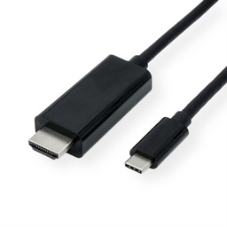 [HDMI-CONV2995] Roline-Value USB-ADAP-11.99.5841 Type C - HDMI Cable, M/M