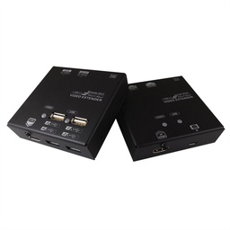 [KVMSW-3041] Roline-Value 14.99.3041 KVM Extender over Cat.5e/6, HDMI, 4x USB, 60 m