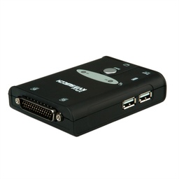 [KVMSW-3250] Roline-Value 14.99.3250 KVM Switch &quot;Star&quot;, 1U - 2 PCs, HDMI, USB