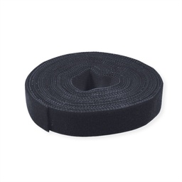 [CAB-TIE5250] Roline-Value 25.99.5250 Strap Cable Tie Roll, Width 10mm, black, 25 m