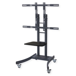 [17.99.1165] Roline 17.99.1165 - Support TV mobile, 32 ... 100&quot;, 125kg, noir