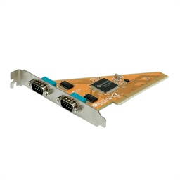 [15.99.2086] VALUE PCI Adapter, 2x Serial RS232, D-Sub 9 Port