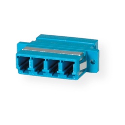 [21.99.0662] VALUE  Fibre Optic Adapter LC quadruple, OS2, Z