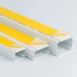 [DLX-40625] 40x25 GOULOTTE PVC AUTO-ADHESIVE Barre 2m