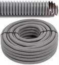 [DLX-86920] Ø 20 PP CORUGATED CONDUIT  SELF EXTINGUISHING HALOGEN FREE With  WIRE Reel  100m